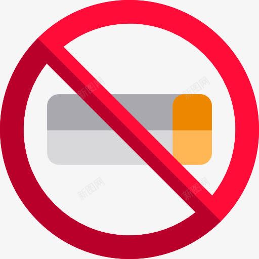 不吸烟图标png_新图网 https://ixintu.com nosmoking 不健康 不吸烟的信号 吸烟 标志 禁止 香烟