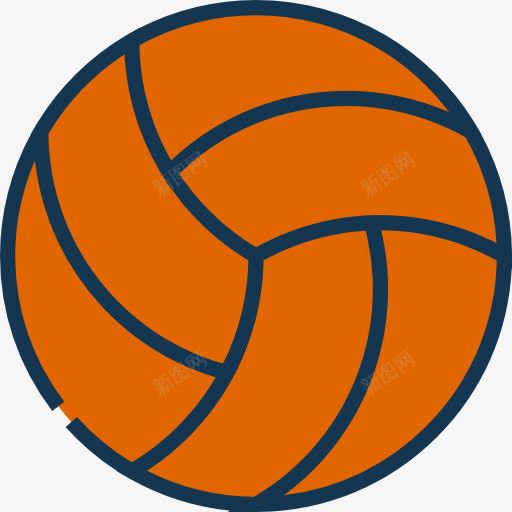 排球图标png_新图网 https://ixintu.com 体育 团队 排球运动队 设备