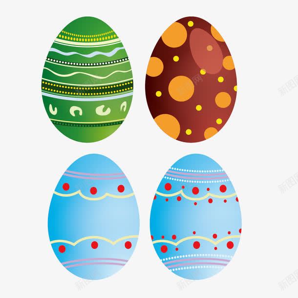 创意复活节彩绘鸡蛋png免抠素材_新图网 https://ixintu.com 基督教 复活节 复活节蛋 彩绘鸡蛋 绘画 蛋 装饰 观赏