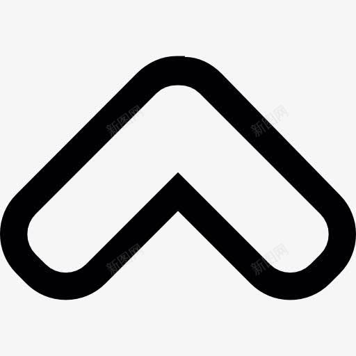 上箭头图标png_新图网 https://ixintu.com 指向上 指针 方向 箭头