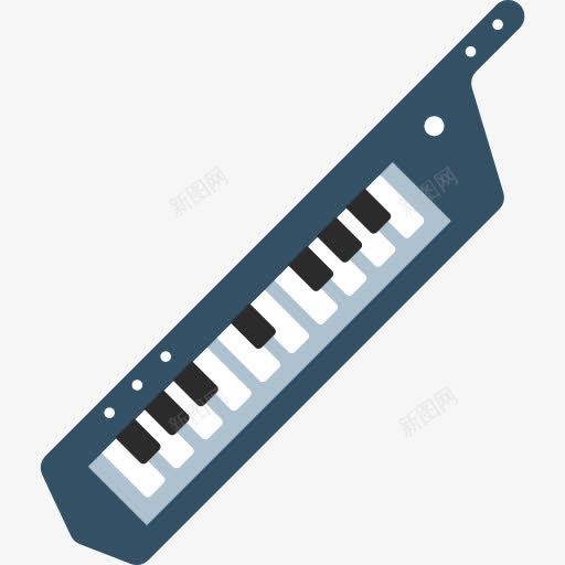 Keytar图标png_新图网 https://ixintu.com keytar 合成器 键盘乐器 音乐