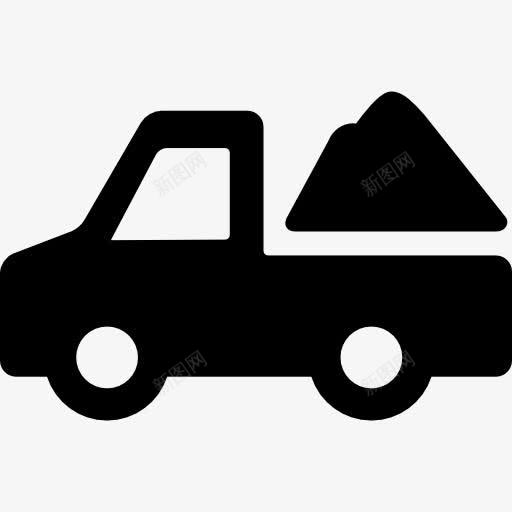 卡车负载图标png_新图网 https://ixintu.com 卡车 建筑 汽车 车辆 运输