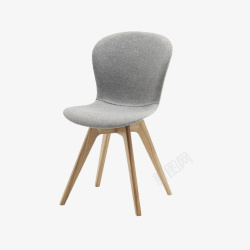 创意花布单椅灰色创意单椅高清图片