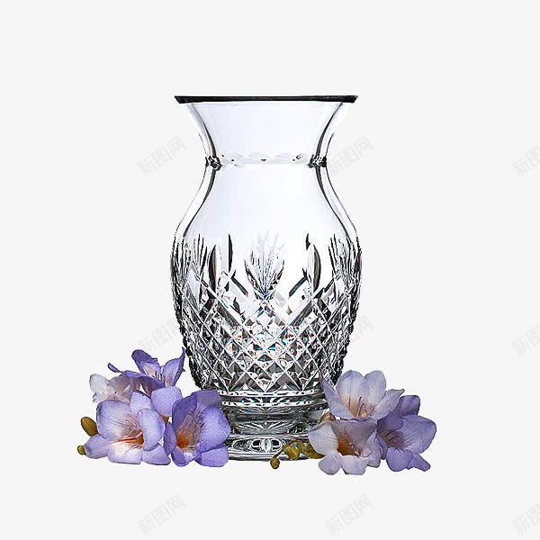 玻璃花瓶png免抠素材_新图网 https://ixintu.com 欧式花瓶 玻璃花瓶 花瓶