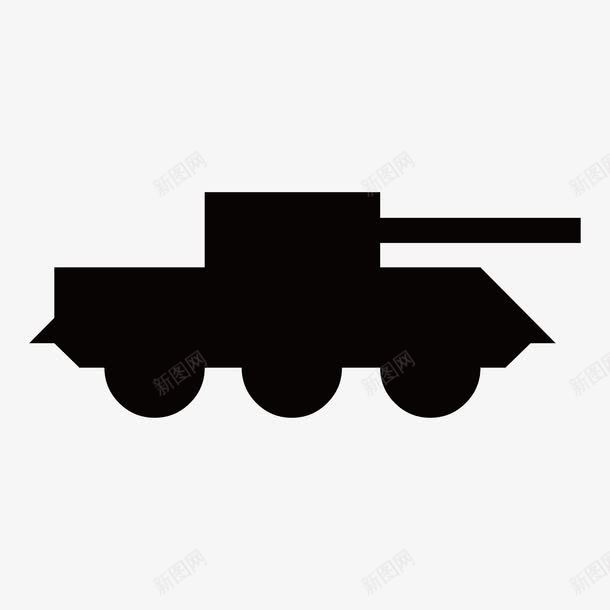 坦克轮廓png免抠素材_新图网 https://ixintu.com png素材 坦克 坦克剪影 轮廓图