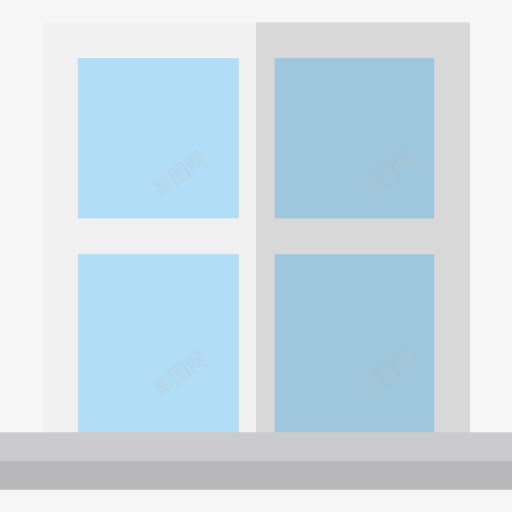 窗口图标png_新图网 https://ixintu.com 家具 家用 工具 建筑 窗 窗帘 装饰