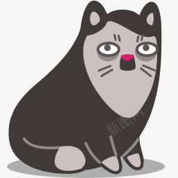懒猫萌猫呆猫图标png_新图网 https://ixintu.com 图标 懒猫