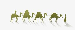 卡通可爱骆驼素材