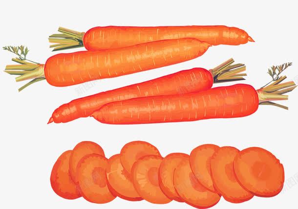 切片的鲜嫩的胡萝卜png免抠素材_新图网 https://ixintu.com 健康饮食素材 切片的 胡萝卜素材 蔬菜素材 鲜嫩口味