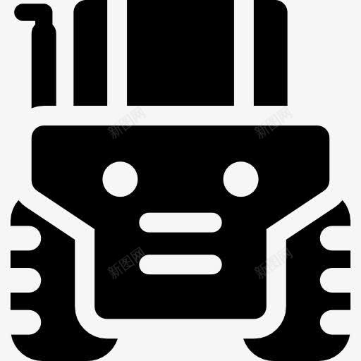 拖拉机图标png_新图网 https://ixintu.com 农村 技术 汽车 车辆 运输