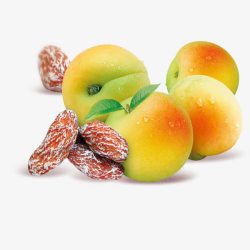 锛岃姘寸编瀹桃子和蜜饯高清图片