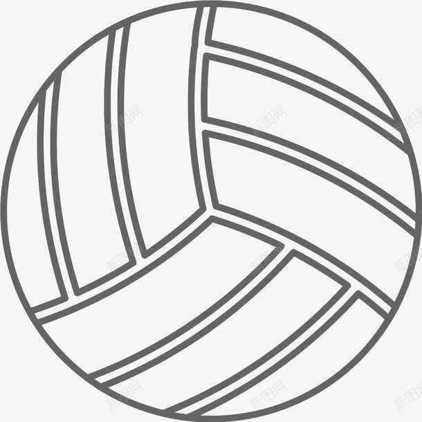 排球ResponsiveSportsIcons图标png_新图网 https://ixintu.com Volleyball 排球