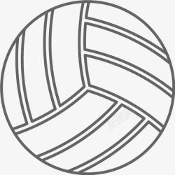 volleyball排球ResponsiveSportsIcons图标高清图片