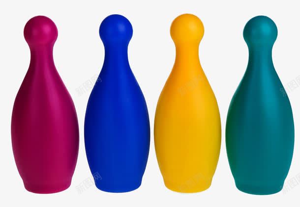 保龄球球瓶png免抠素材_新图网 https://ixintu.com 保龄球 塑料材质 彩色 运动
