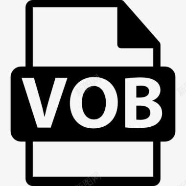 VOB文件格式变图标图标