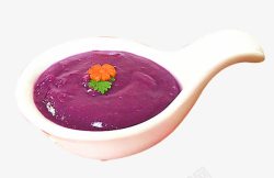 咸鲜紫薯米糊素材