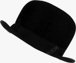 绅士黑高帽黑绅士帽高清图片