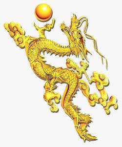 金龙夺珠素材