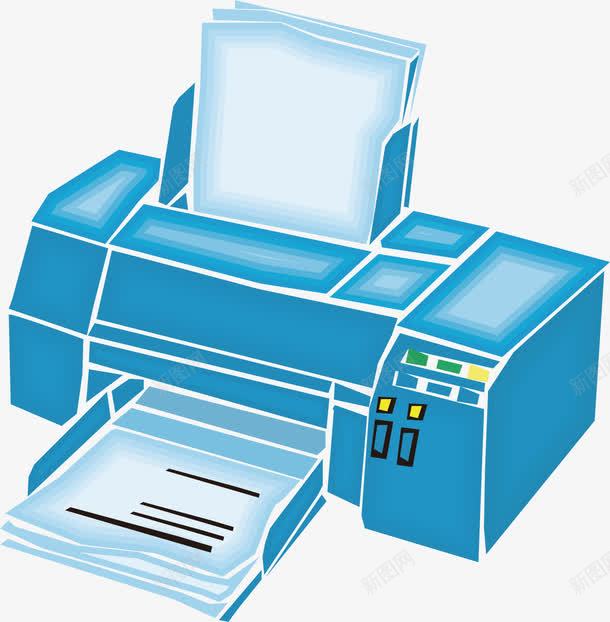 手绘创意复印机器png免抠素材_新图网 https://ixintu.com 创意 可爱 复印机 彩色图 手绘图 简单 艺术