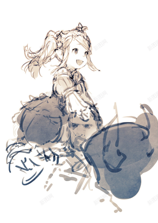 卡通png免抠素材_新图网 https://ixintu.com 卡通 卡通动漫 漫画 黑白