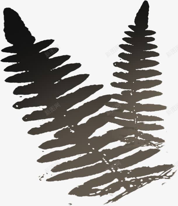 黑色中国风植物纹理png免抠素材_新图网 https://ixintu.com 国风 植物 纹理 黑色