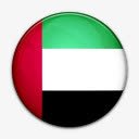 酋长国国旗曼联阿拉伯酋长国国世界标志图标高清图片