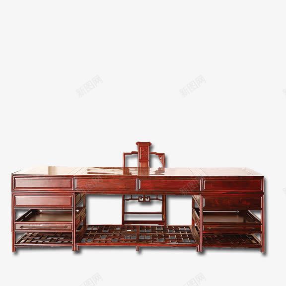 古家具桌椅png免抠素材_新图网 https://ixintu.com 古家具 桌椅 红色