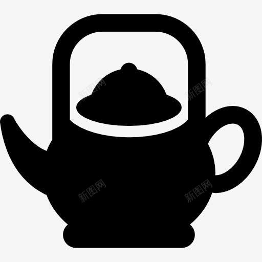 中国茶壶图标png_新图网 https://ixintu.com 咖啡壶 手冲壶 热饮料 茶 茶壶 食品