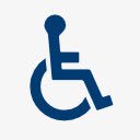 wheelchair应用轮椅图标高清图片