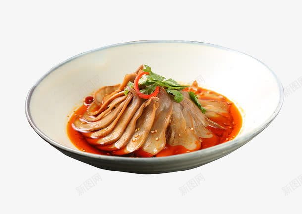 辣汁舌片png免抠素材_新图网 https://ixintu.com 美食 肉类 舌片 食物