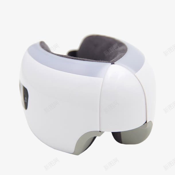 眼部按摩器png免抠素材_新图网 https://ixintu.com 产品实物 便携式 可充电 护眼仪 无线 白色