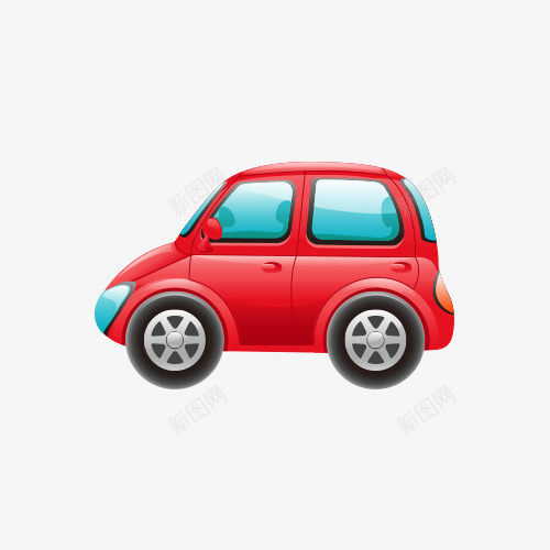 红色小汽车png免抠素材_新图网 https://ixintu.com PNG图形 PNG装饰 小汽车 玩具 红色 装饰