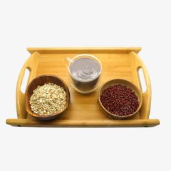 五谷磨制红豆薏仁粉素材