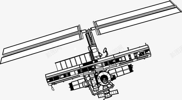 卫星png免抠素材_新图网 https://ixintu.com 监测 航天科技 通讯卫星