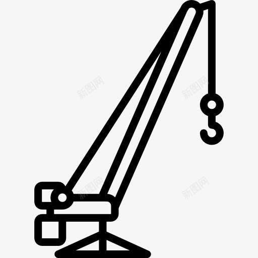 CraneTruck图标png_新图网 https://ixintu.com 卡车 施工 货物 运输