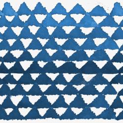 蓝色水彩三角形底纹素材