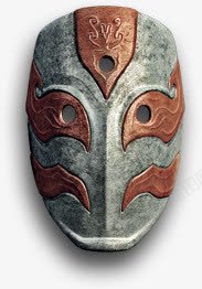 石制面具部落古风素材