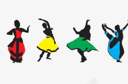泰国舞蹈异国风情舞蹈舞姿高清图片