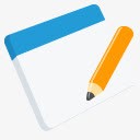 Appedit肖像图标png_新图网 https://ixintu.com app application edit pencil software update 应用程序 更新 编辑 软件 铅笔