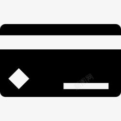 塑料钱信用卡背面图标高清图片