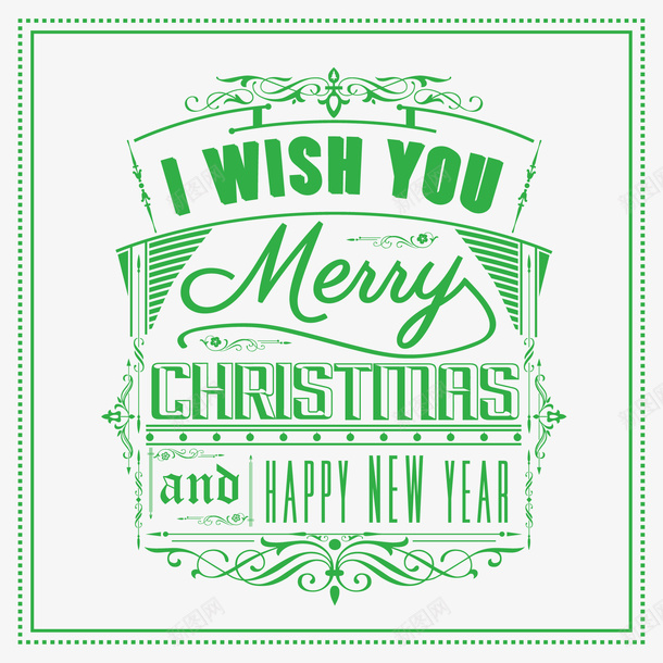 圣诞节快乐艺术字png免抠素材_新图网 https://ixintu.com 圣诞节字体 圣诞节快乐艺术字 新年快乐字体 绿色圣诞节字体