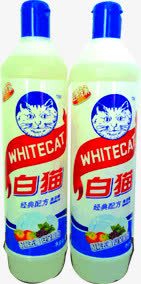 白猫洗洁精包装洗涤用品素材