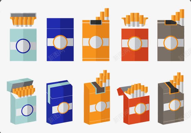 香烟抽烟烟盒牌子png免抠素材_新图网 https://ixintu.com 抽烟 烟盒 牌子 香烟