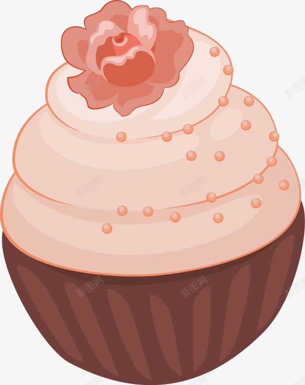 蛋糕png免抠素材_新图网 https://ixintu.com 卡通背景 咖啡 咖啡厅 彩色背景 蛋糕 餐饮美食