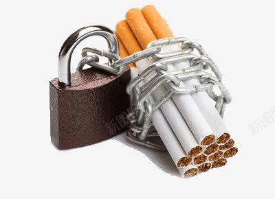 上锁的烟png免抠素材_新图网 https://ixintu.com nosmoking 吸烟 有害健康 禁止