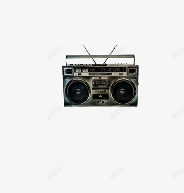 收音机png免抠素材_新图网 https://ixintu.com 听 收音机 黑白