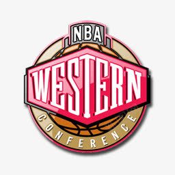 NBA球队徽标图标Ppng_新图网 https://ixintu.com NBA 球队图标 西部