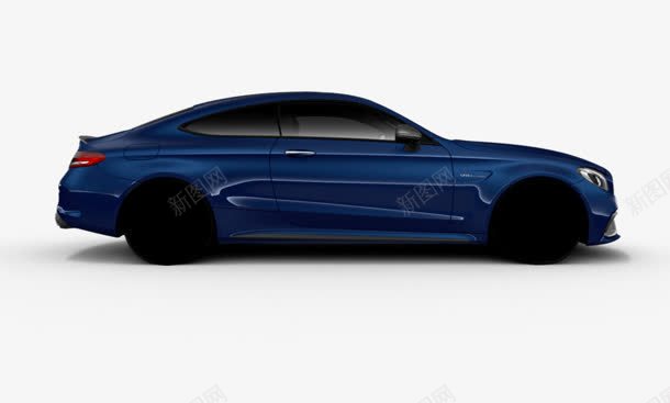 创意蓝色的跑车合成png免抠素材_新图网 https://ixintu.com 创意 合成 蓝色 跑车