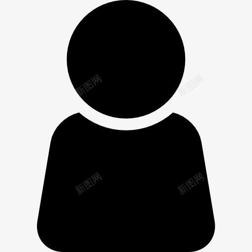 用户黑形状变体图标png_新图网 https://ixintu.com 人 形状 用户 界面 要素 黑色