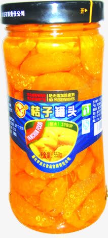 创意食品包装创意摄影食品包装合成橘子罐头高清图片